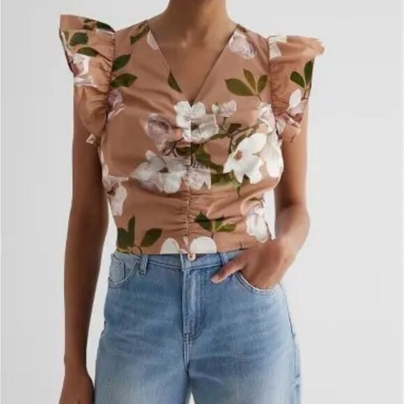 Express Tops - 5 for $45 Express Floral Top Blouse Shirt Size S